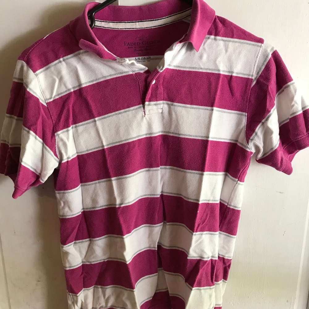 Boy’s V-Neck Polo